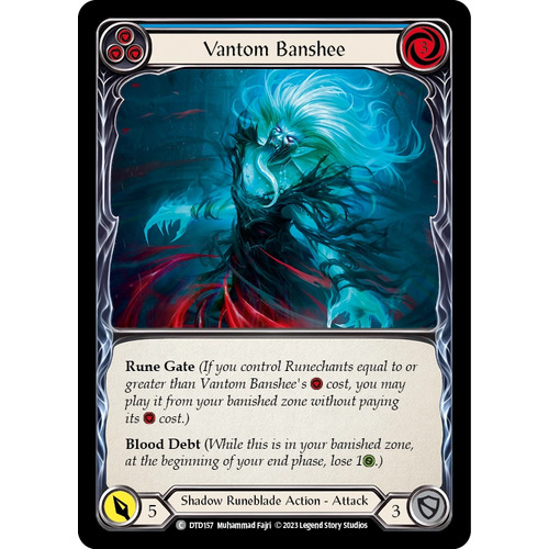Vantom Banshee (Blue) - DTD