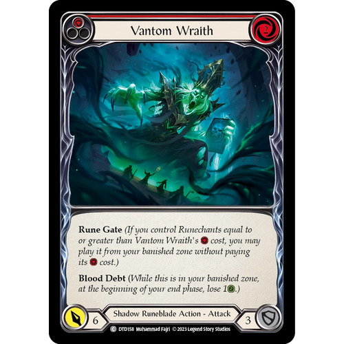 Vantom Wraith (Red) - DTD