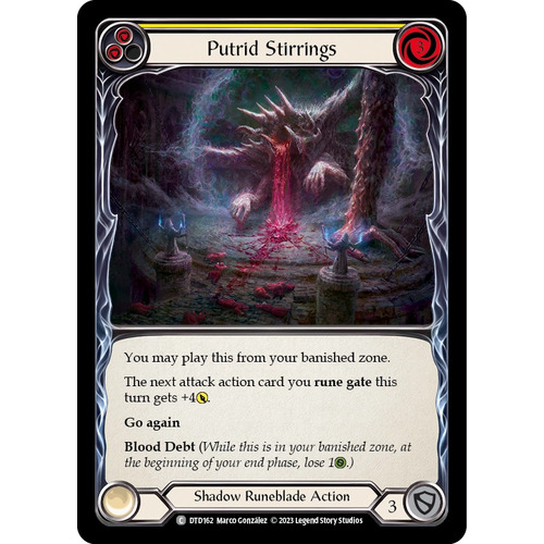 Putrid Stirrings (Yellow) - DTD