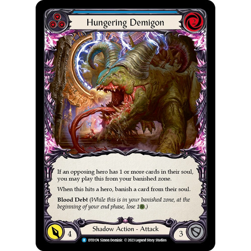 Hungering Demigon (Blue) - DTD