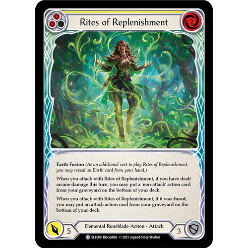 Rites of Replenishment (Yellow) - ELE