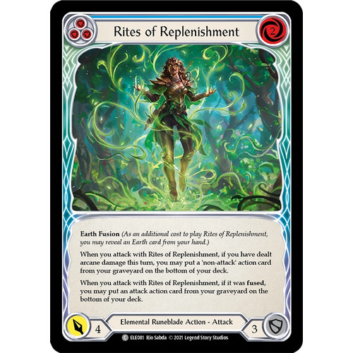 Rites of Replenishment (Blue) - ELE
