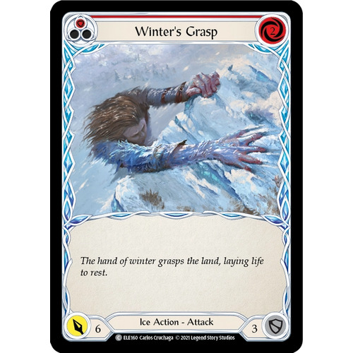Winter's Grasp (Red) - ELE