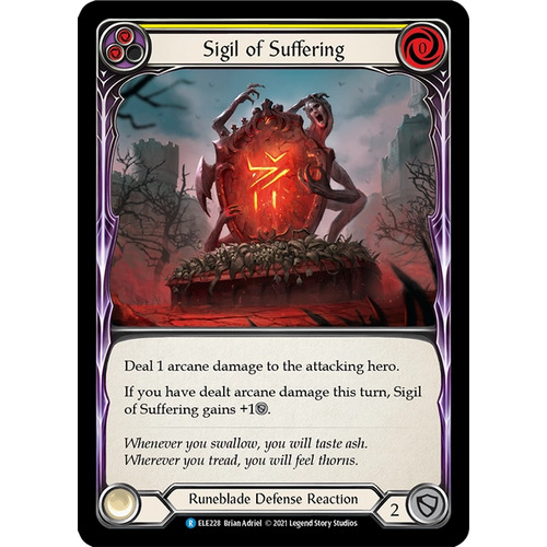 Sigil of Suffering (Yellow) - ELE