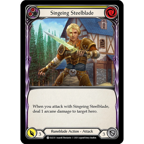 Singeing Steelblade (Yellow) - ELE