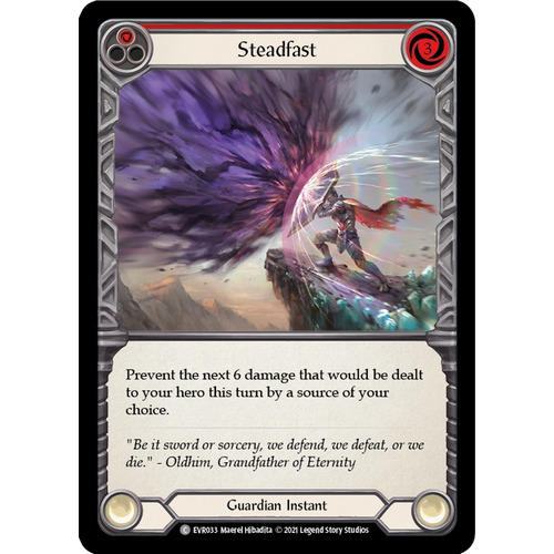 3x Steadfast (Red)  - EVR