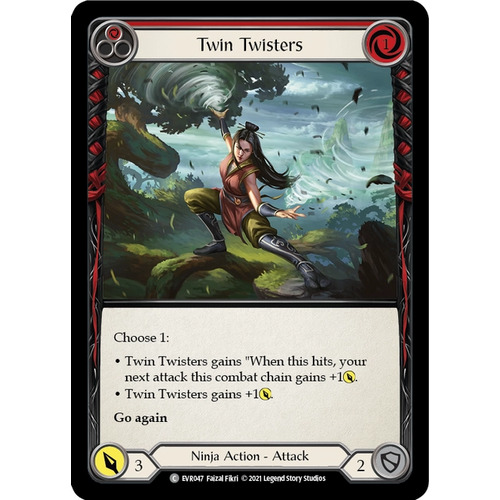 3x Twin Twisters (Red)  - EVR
