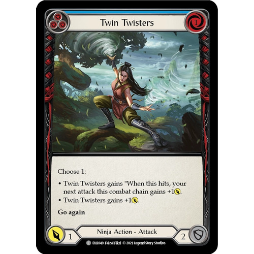 3x Twin Twisters (Blue)  - EVR