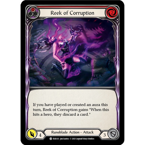 3x Reek of Corruption (Red)  - EVR