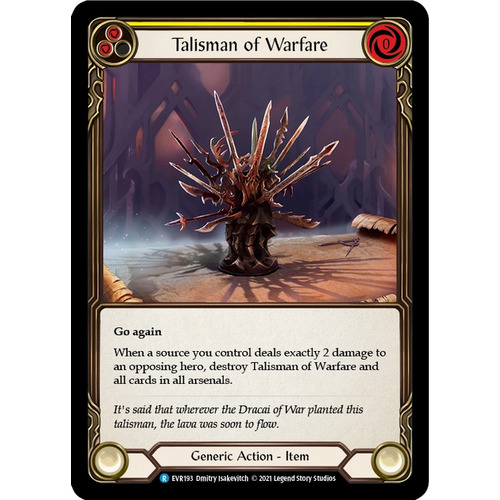 3x Talisman of Warfare  - EVR
