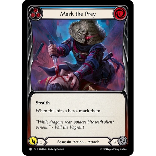 Mark the Prey (Blue) (Regular) - HNT