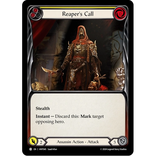 Reaper's Call (Yellow) (Regular) - HNT