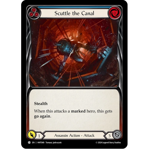 Scuttle the Canal (Blue) (Regular) - HNT