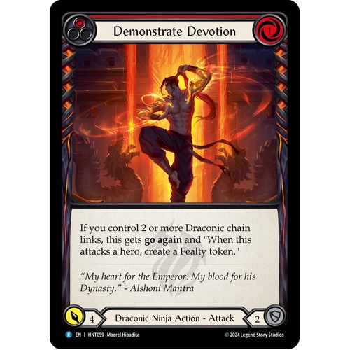 Demonstrate Devotion (Red) (Regular) - HNT