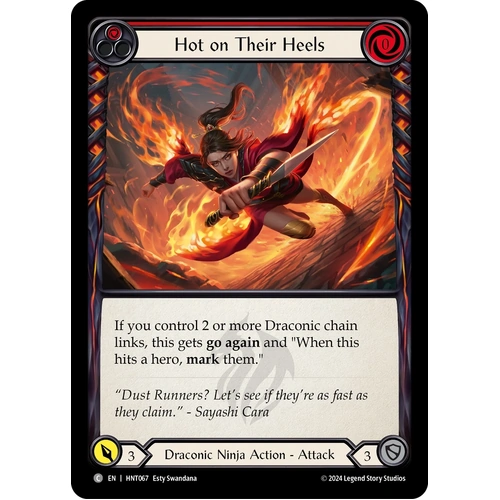 Hot on Their Heels (Red) (Regular) - HNT