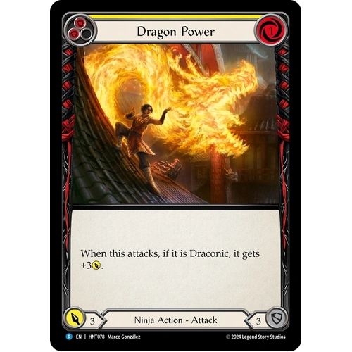 Dragon Power (Yellow) (Regular) - HNT
