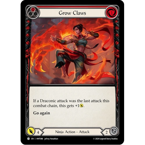 Grow Claws (Red) (Regular) - HNT