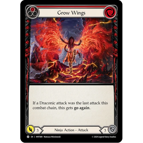 Grow Wings (Red) (Regular) - HNT