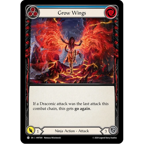 Grow Wings (Blue) (Regular) - HNT