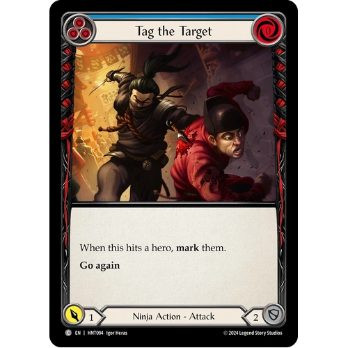 Tag the Target (Blue) (Regular) - HNT