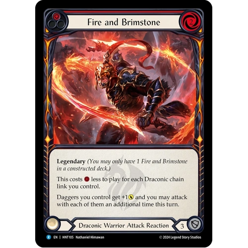 Fire and Brimstone (Regular) - HNT