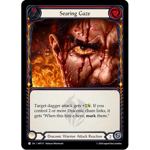 Searing Gaze (Red) (Regular) - HNT
