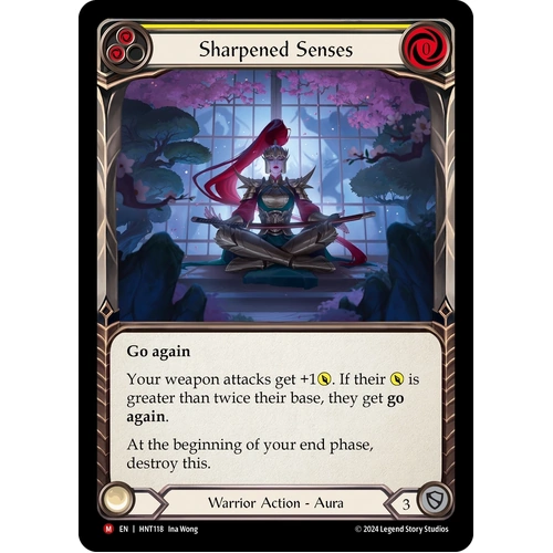 Sharpened Senses (Regular) - HNT