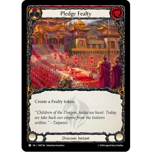 Pledge Fealty (Red) (Regular) - HNT