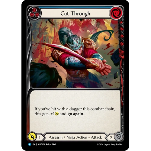 Cut Through (Blue) (Regular) - HNT