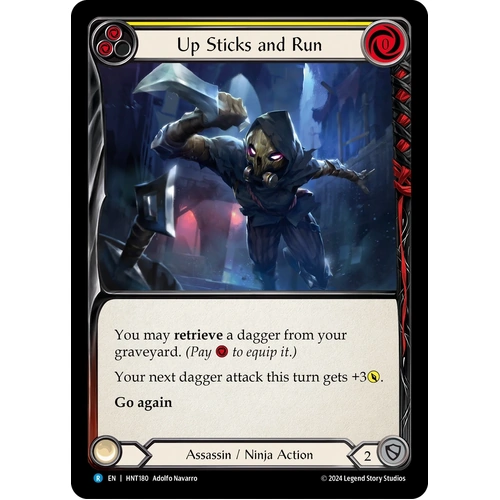 Up Sticks and Run (Yellow) (Regular) - HNT
