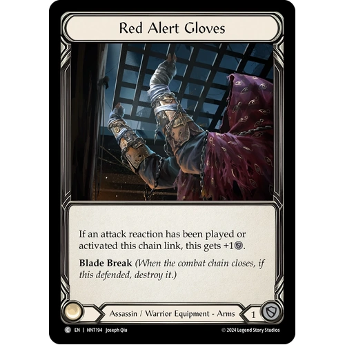 Red Alert Gloves (Regular) - HNT