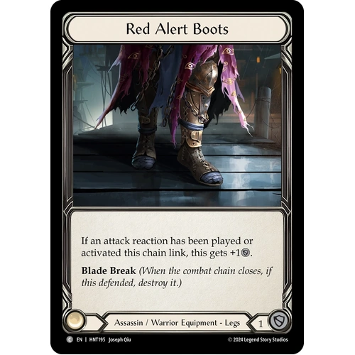 Red Alert Boots (Regular) - HNT