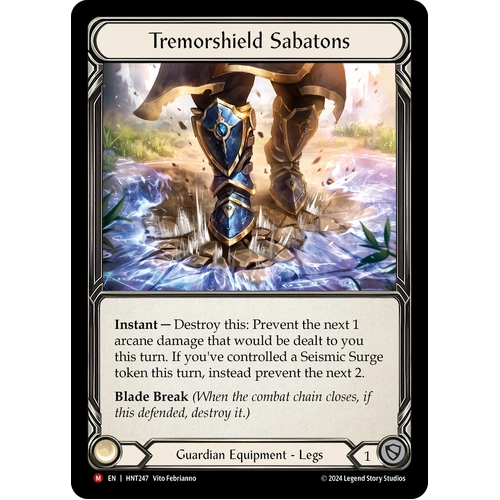 Tremorshield Sabatons (Regular) - HNT