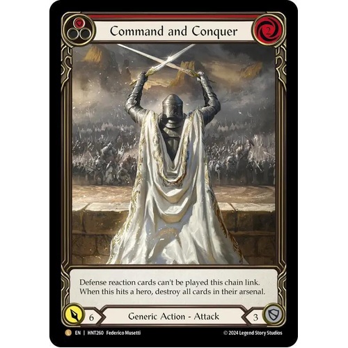 Command and Conquer (Extended Art Rainbow Foil) - HNT
