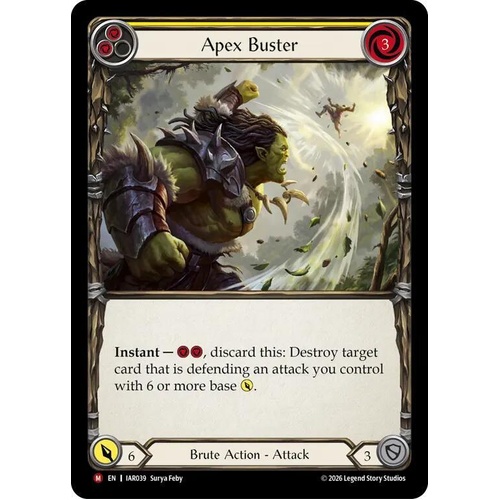 Apex Buster (Yellow) - IAR