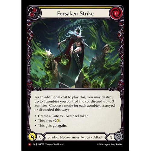 Forsaken Strike (Yellow) - IAR