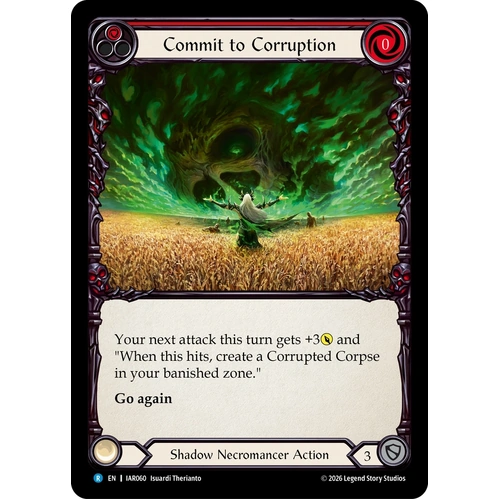 Commit to Corruption (Red) - IAR