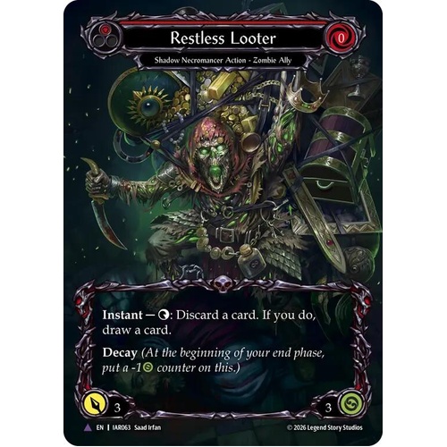 Restless Looter (Red) (Marvel Cold Foil) - IAR
