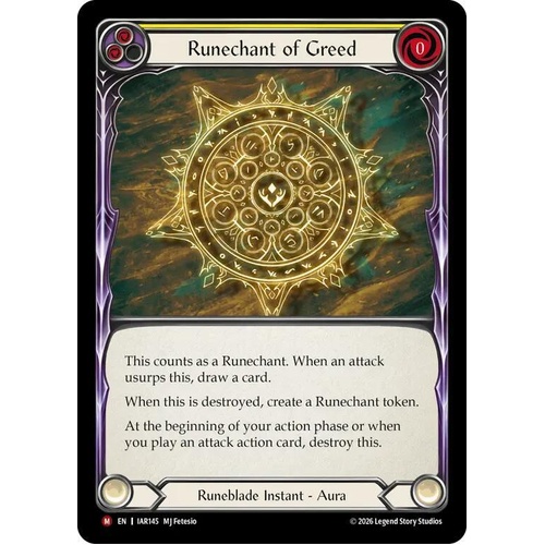 Runechant of Greed (Yellow) - IAR