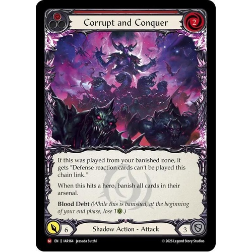 Corrupt and Conquer (Red) - IAR