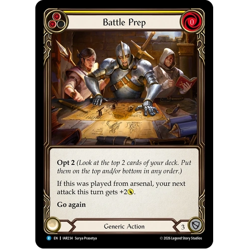 Battle Prep (Yellow) - IAR