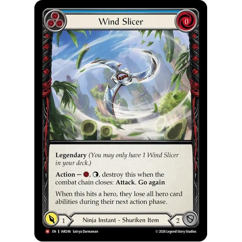 Wind Slicer (Blue) (Cold Foil) - IAR