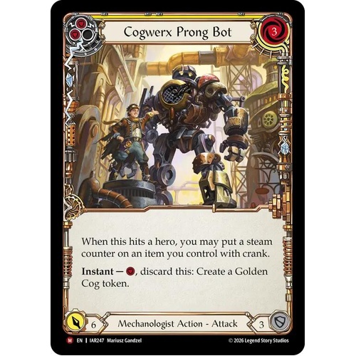 Cogwerx Prong Bot (Yellow) - IAR