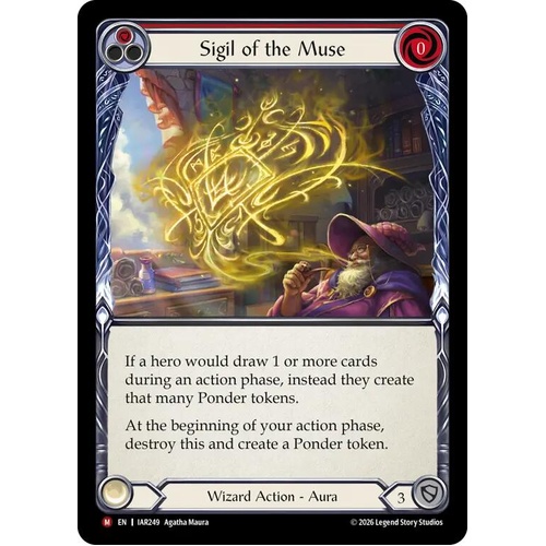 Sigil of the Muse (Red) - IAR