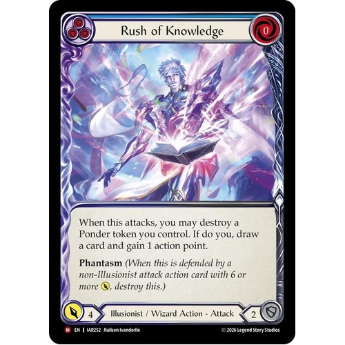 Rush of Knowledge (Blue) - IAR