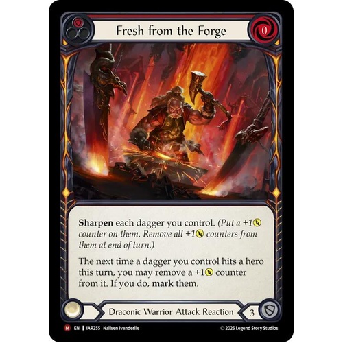 Fresh from the Forge (Red) (Rainbow Foil) - IAR