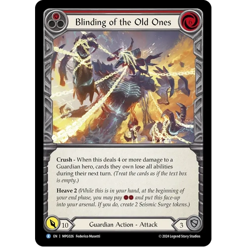 Blinding of the Old Ones (Rainbow Foil) - MPG