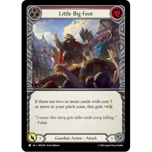 Little Big Foot (Red) (Rainbow Foil) - MPG
