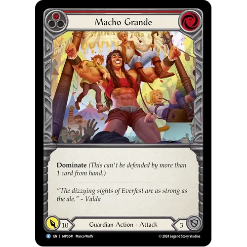 Macho Grande (Red) (Regular) - MPG