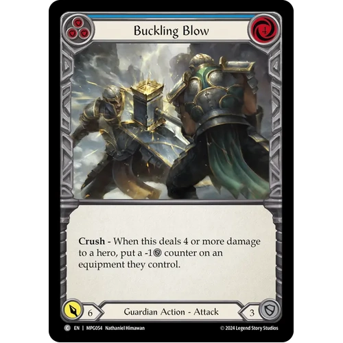 Buckling Blow (Blue) - MPG